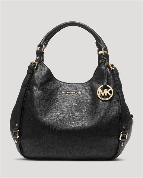 michael michael kors small pebble leather hobo|Michael Kors hobo jacket.